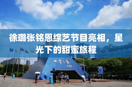徐璐張銘恩綜藝節(jié)目亮相，星光下的甜蜜旅程