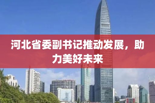河北省委副書記推動(dòng)發(fā)展，助力美好未來(lái)