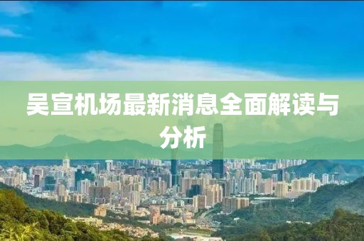 吳宣機場最新消息全面解讀與分析