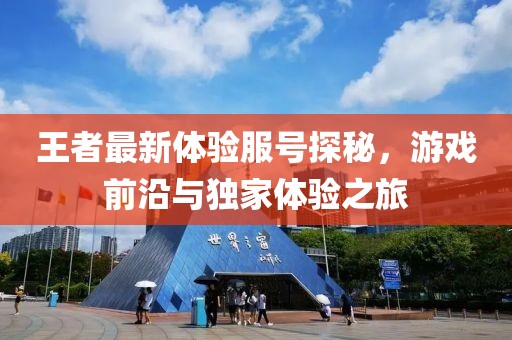 王者最新體驗(yàn)服號(hào)探秘，游戲前沿與獨(dú)家體驗(yàn)之旅
