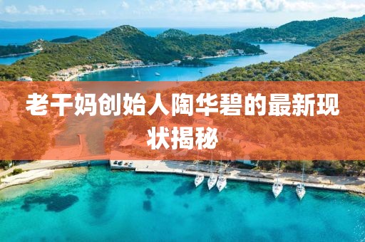 老干媽創(chuàng)始人陶華碧的最新現(xiàn)狀揭秘